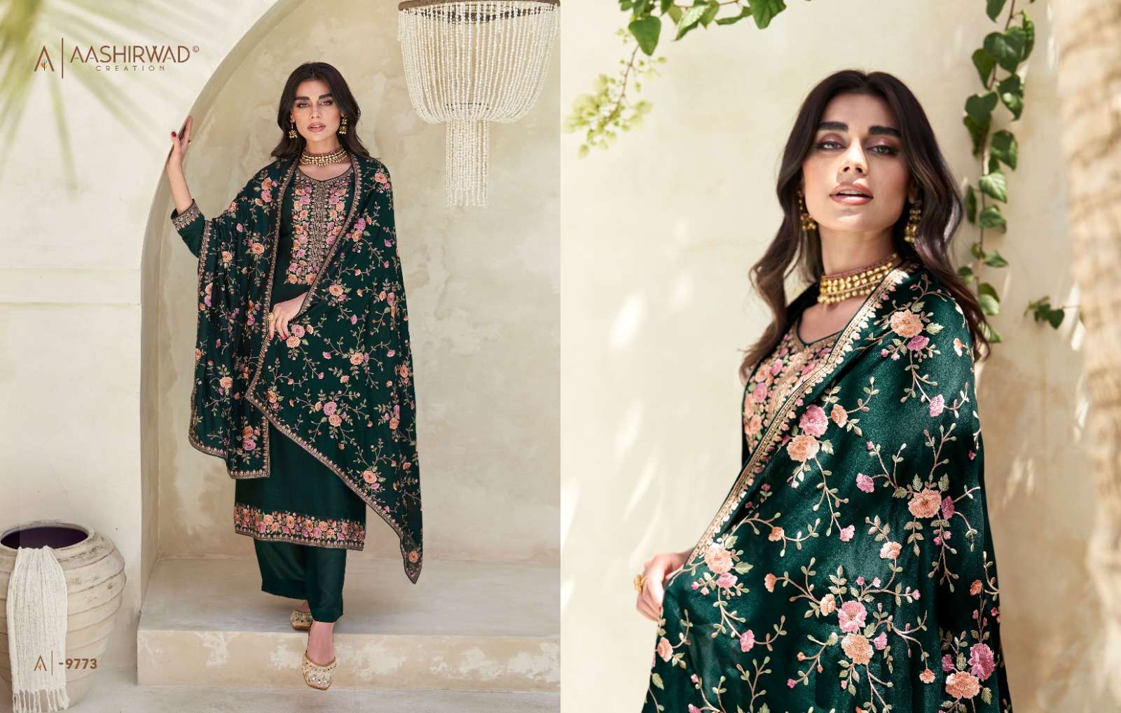 AASHIRWAD VERONA Salwar Kameez Wholesale catalog