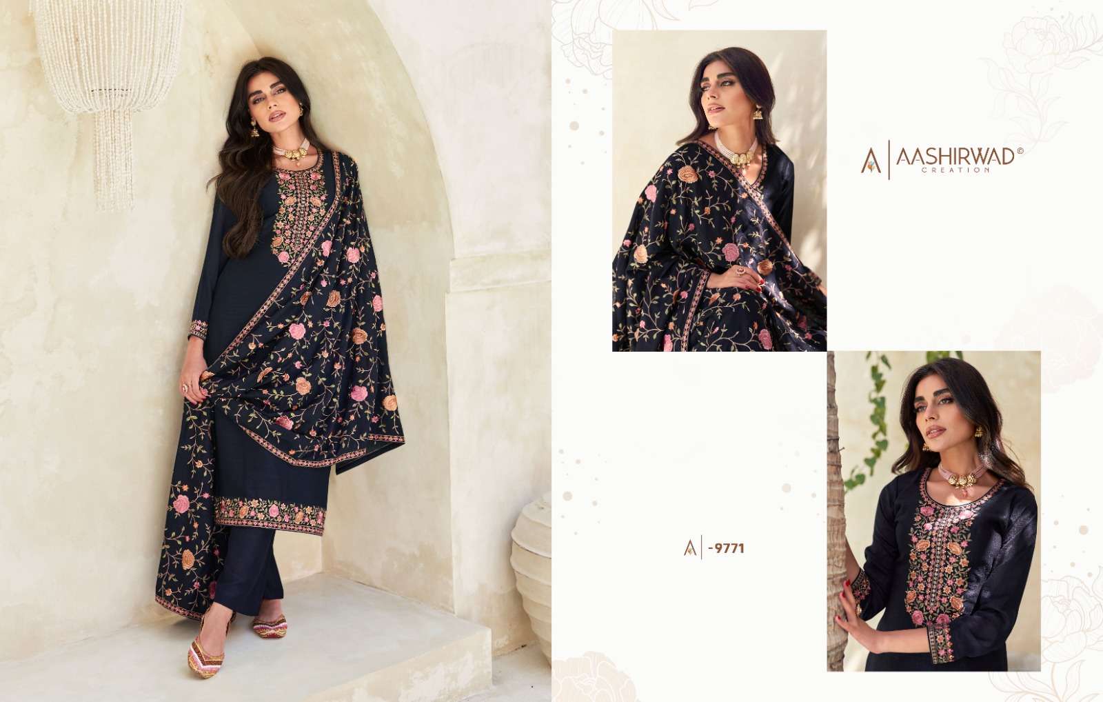 AASHIRWAD VERONA Salwar Kameez Wholesale catalog