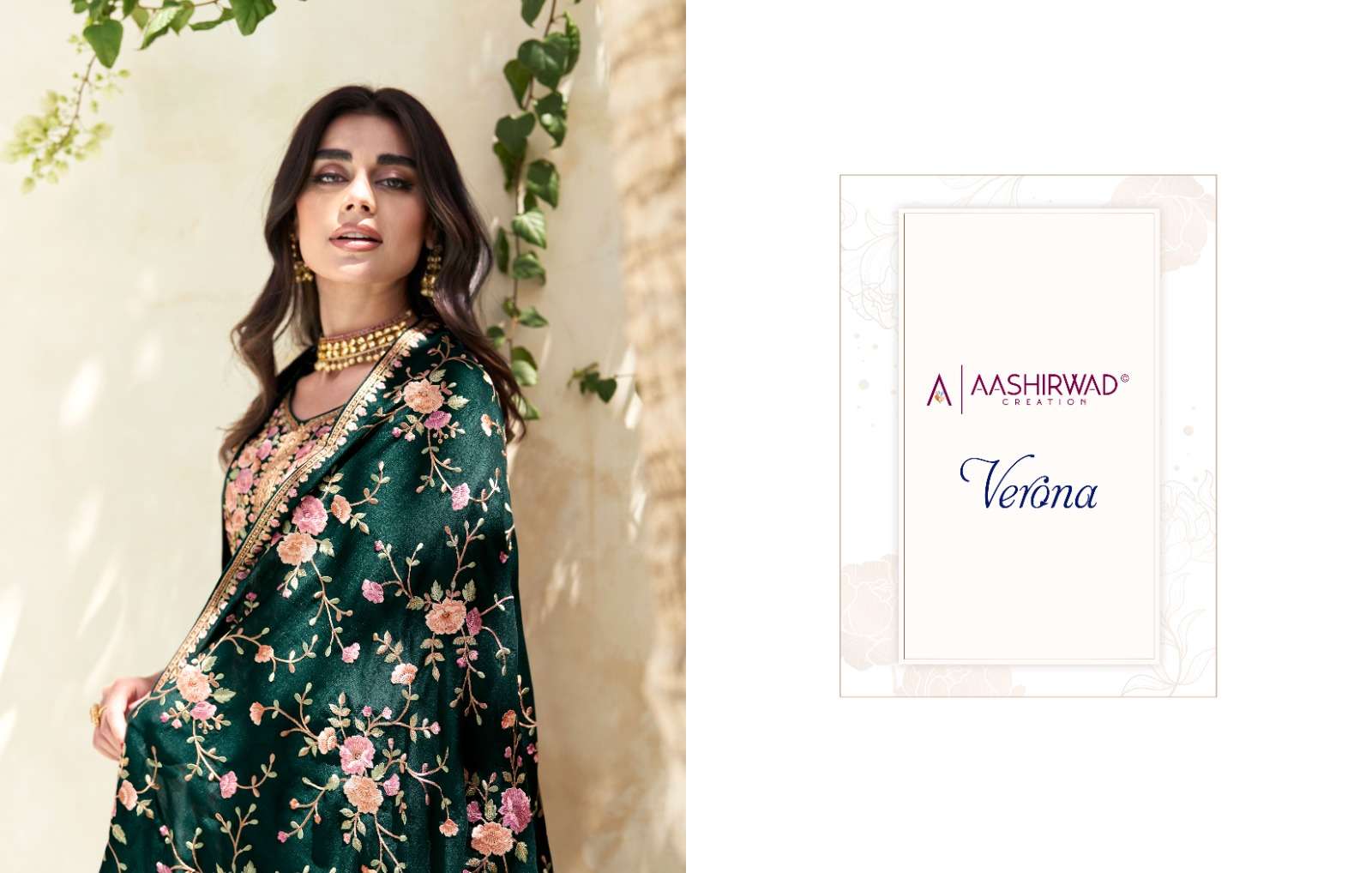 AASHIRWAD VERONA Salwar Kameez Wholesale catalog
