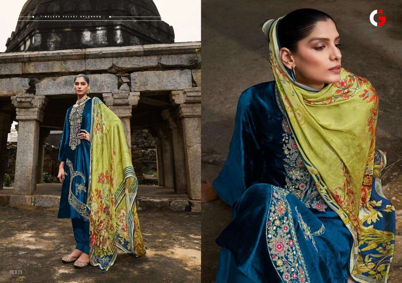 AFSANA GULL JEE Viscose Muslin Salwar Kameez Wholesale catalog