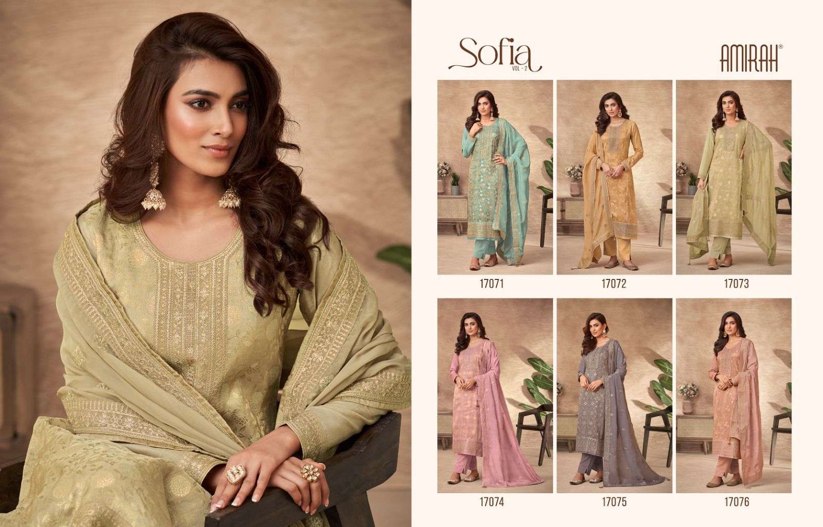 AMIRAH SOFIA VOL -2 Dress Wholesale catalog