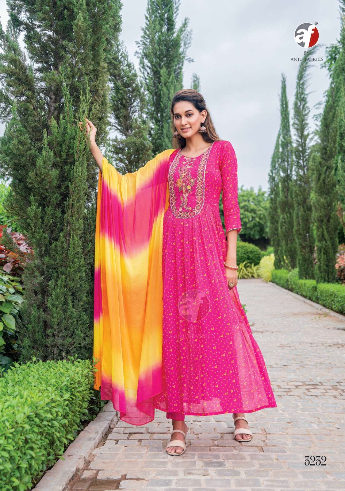 Anju Bandhan vol-3 Kurti Pant with Dupatta Wholesale catalog