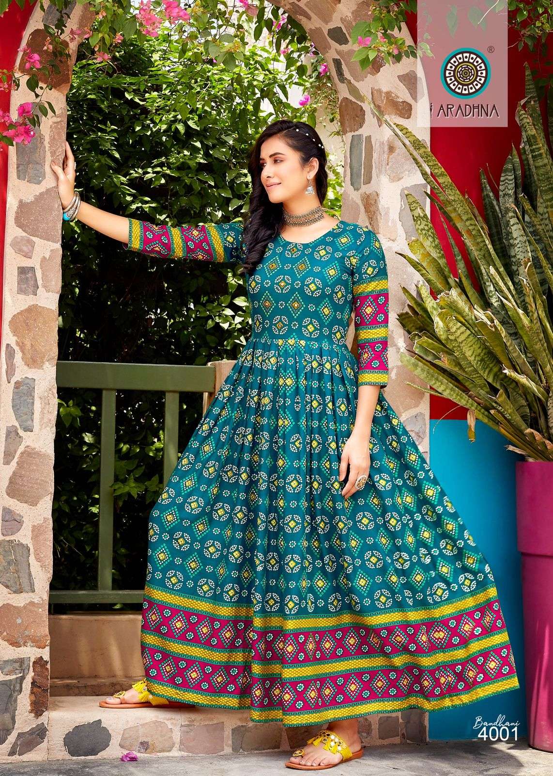 ARADHNA BANDHANI VOL 4 Kurti Wholesale catalog