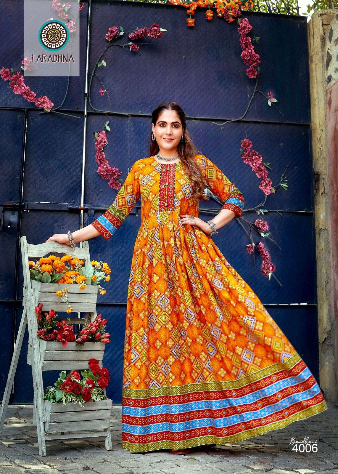ARADHNA BANDHANI VOL 4 Kurti Wholesale catalog