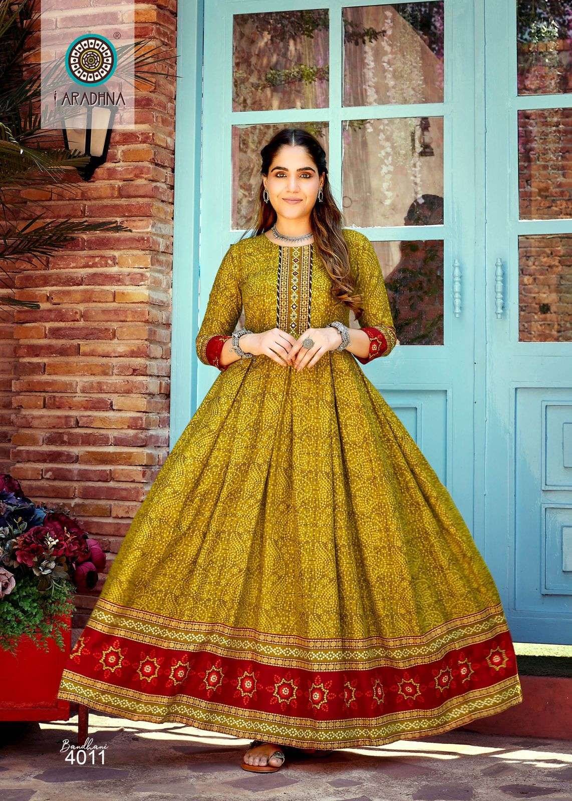 ARADHNA BANDHANI VOL 4 Kurti Wholesale catalog