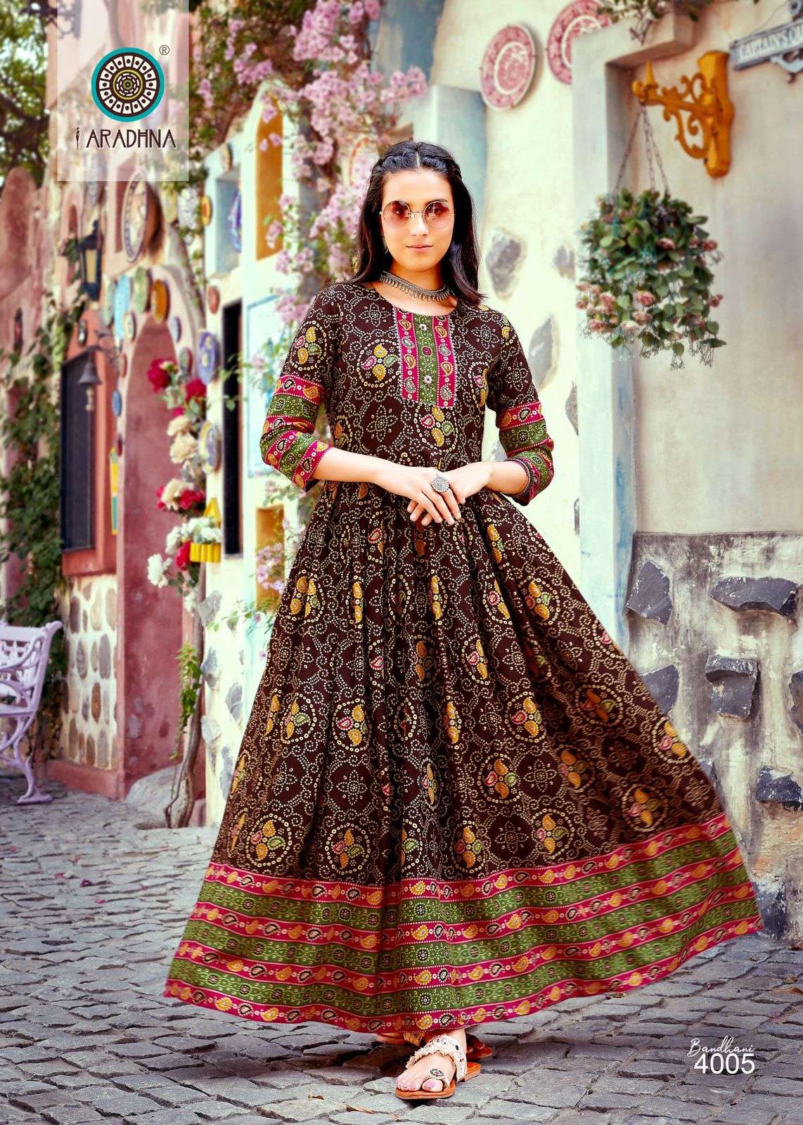 ARADHNA BANDHANI VOL 4 Kurti Wholesale catalog
