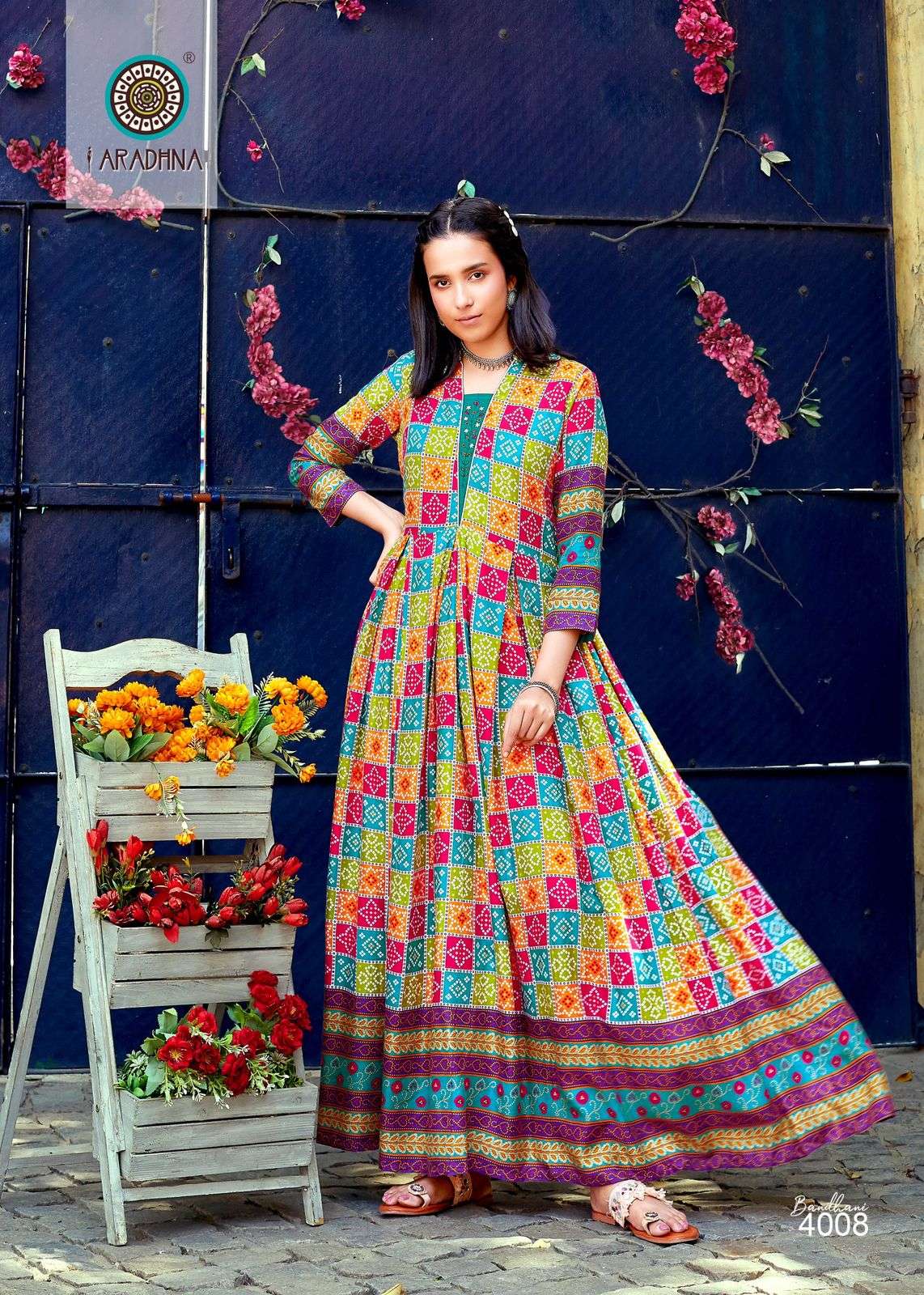 ARADHNA BANDHANI VOL 4 Kurti Wholesale catalog