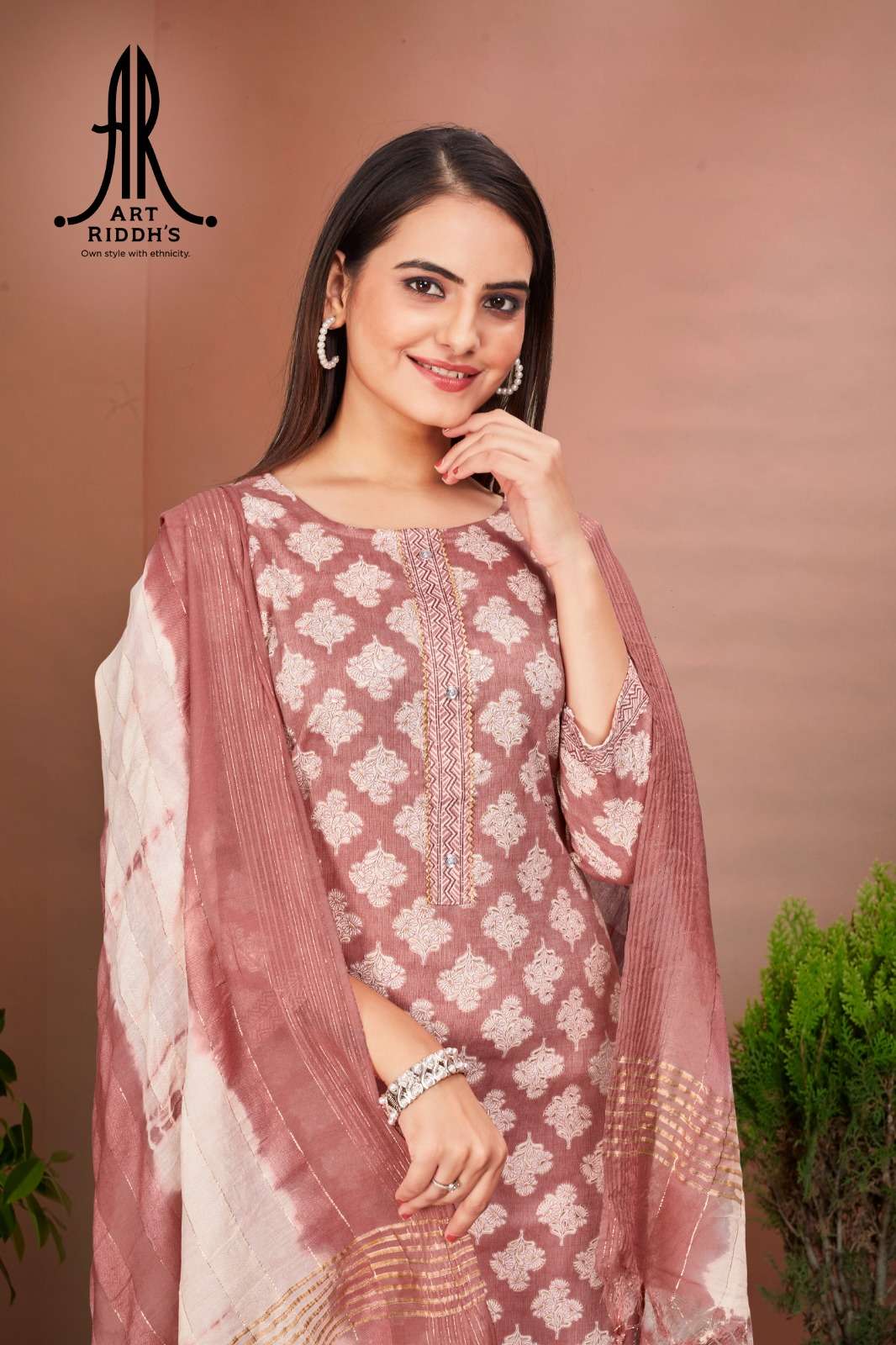 Artriddh vol-2 capsule reyon print Kurti pent duppta Wholesale catalog