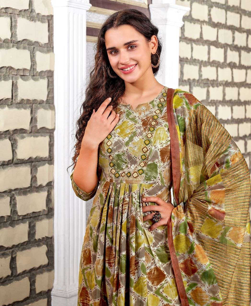 Artriddh vol-4 modal chanderi Kurti Wholesale catalog