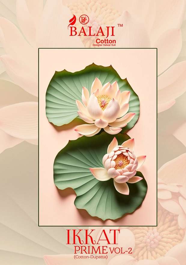 Balaji Ikkat Prime Vol-2 – Kurti Pant With Dupatta - Wholesale Catalog