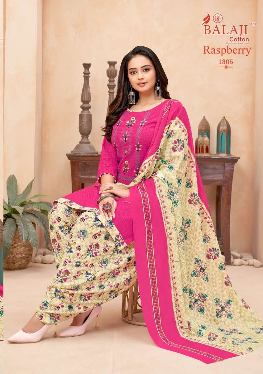 Balaji Raspberry Vol-13 – Dress Material - Wholesale Catalog