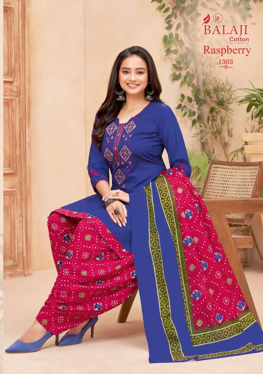 Balaji Raspberry Vol-13 – Dress Material - Wholesale Catalog