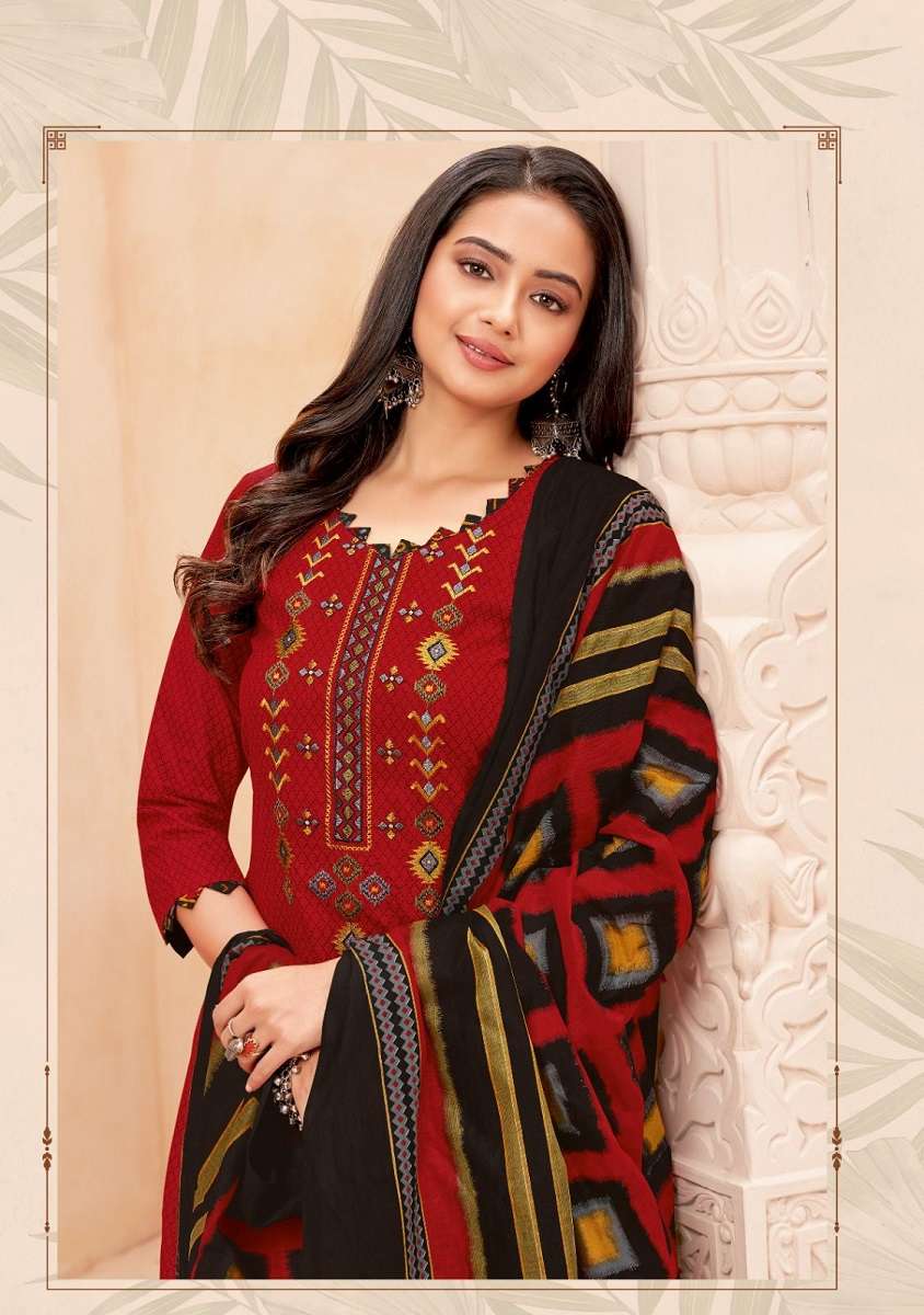 Balaji Raspberry Vol-13 – Dress Material - Wholesale Catalog