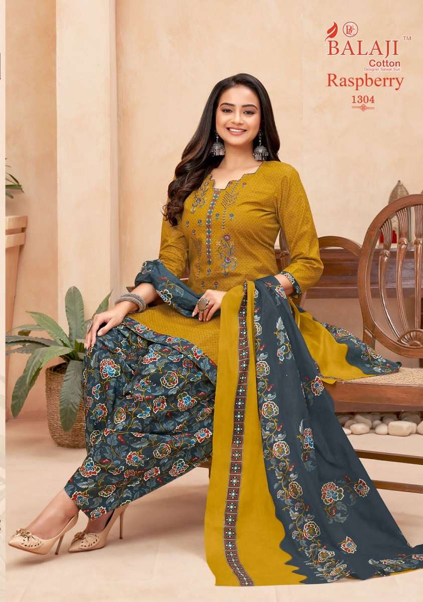 Balaji Raspberry Vol-13 – Dress Material - Wholesale Catalog