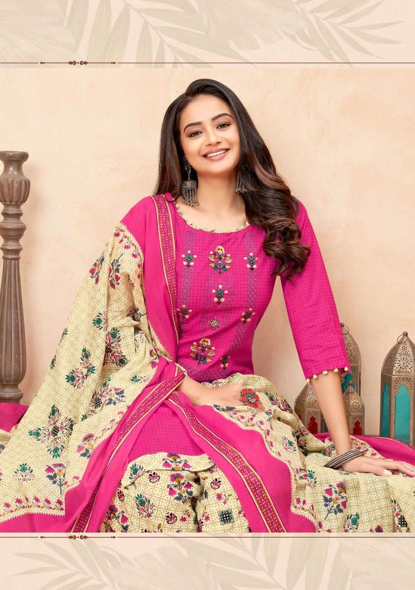 Balaji Raspberry Vol-13 – Dress Material - Wholesale Catalog