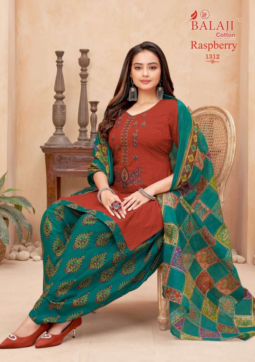 Balaji Raspberry Vol-13 – Dress Material - Wholesale Catalog