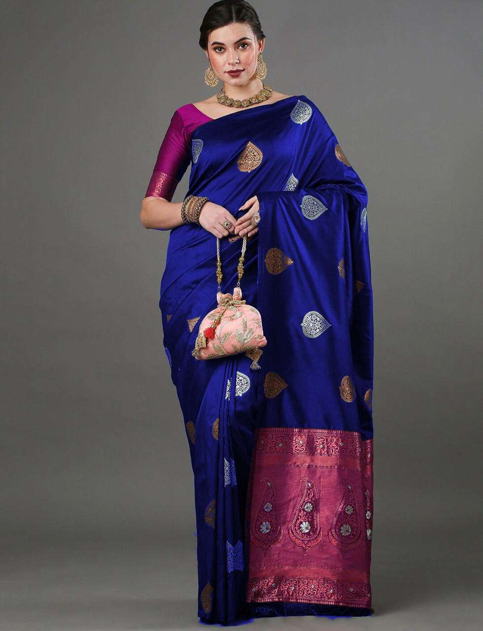 Banarasi 30144 Soft Silk Jacquard Saree Collection Wholesale catalog