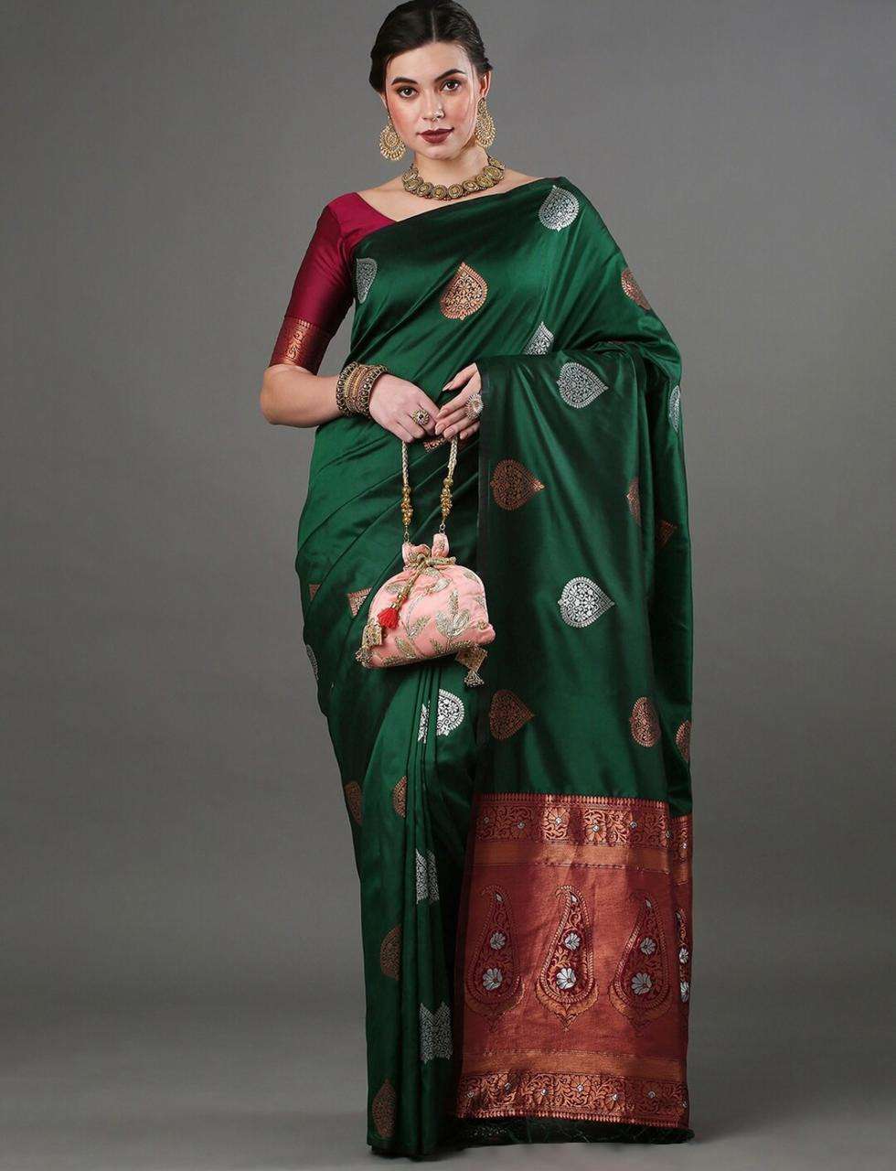 Banarasi 30144 Soft Silk Jacquard Saree Collection Wholesale catalog