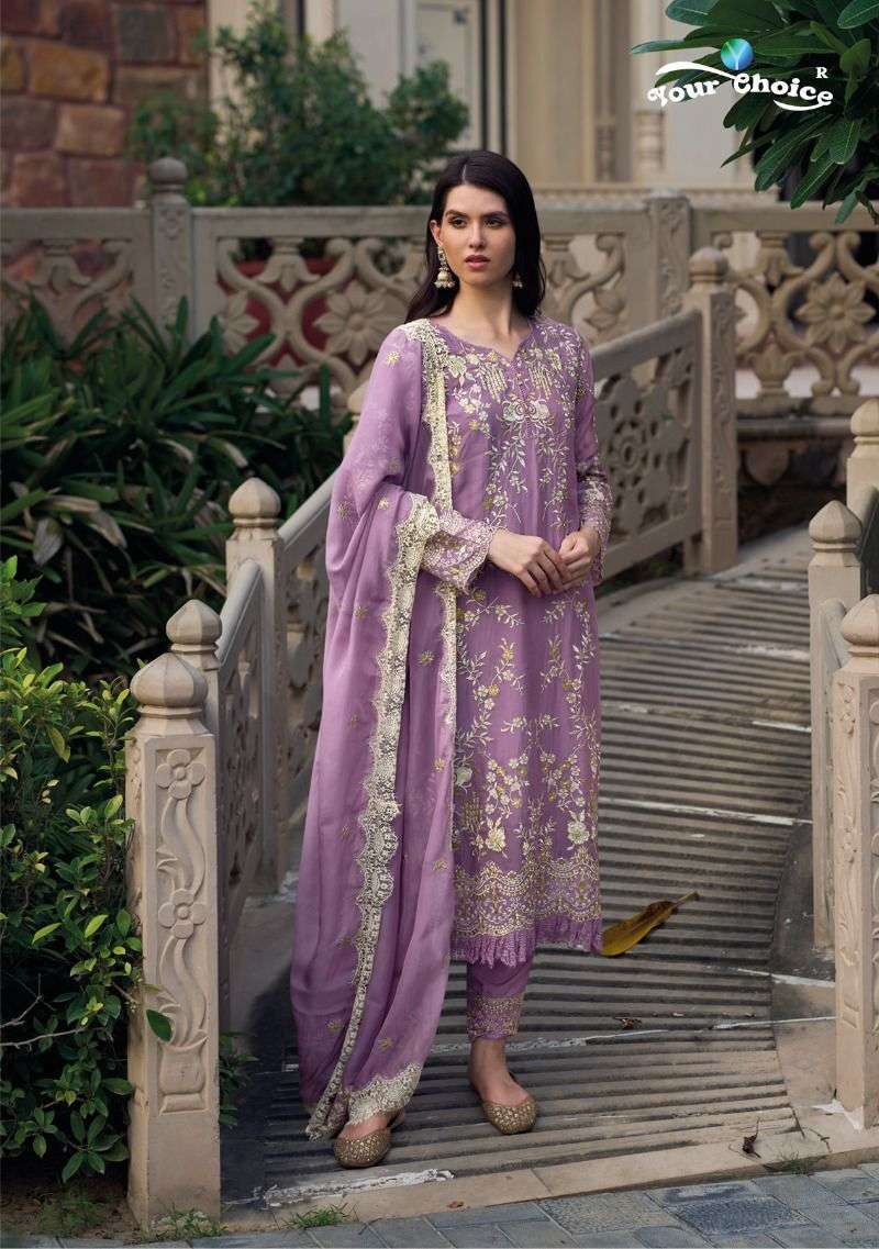 Benz Soft orgenja  Pakistani Suits Wholesale catalog