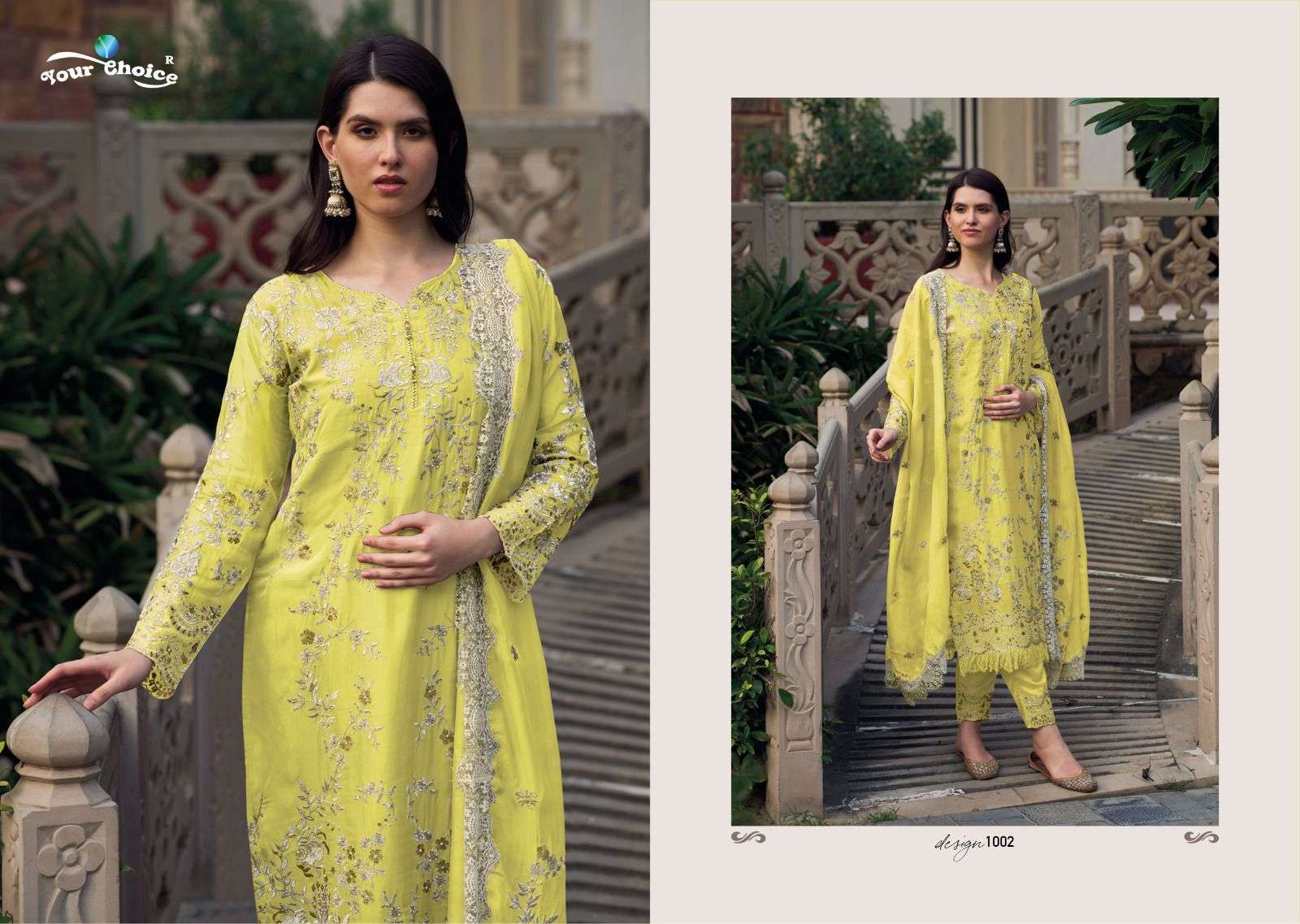 Benz Soft orgenja  Pakistani Suits Wholesale catalog