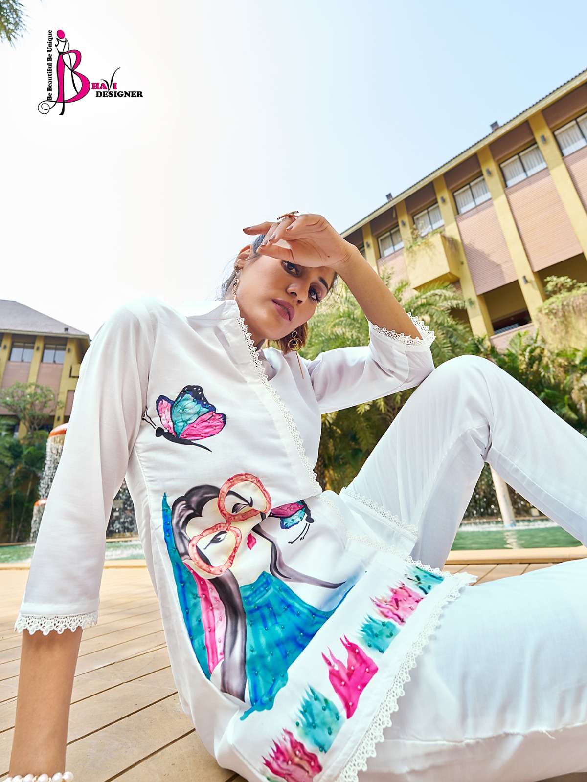 BHAVI DESIGNER Miss World Kurti Wholesale catalog