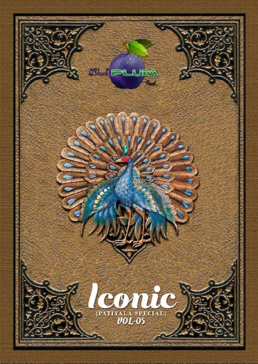 Black Plum Iconic Vol-5 - Dress Material - Wholesale Catalog