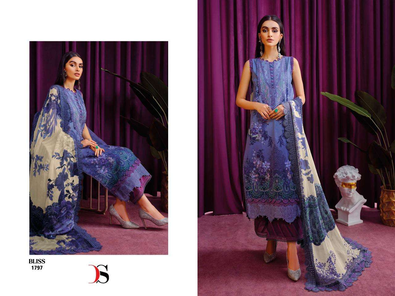 Bliss 22-4 Pasmina by DEEPSY SUITS Salwar Kameez Wholesale catalog