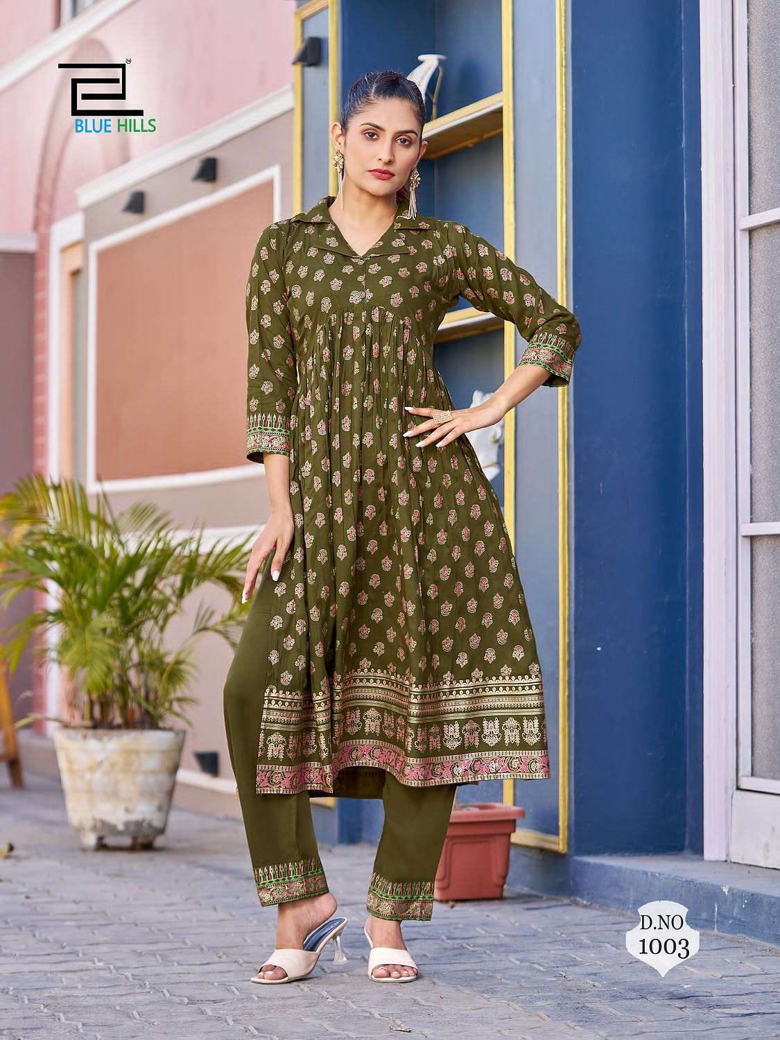 BLUE HILLS  Cassata ALIA Cut  Kurti Wholesale catalog
