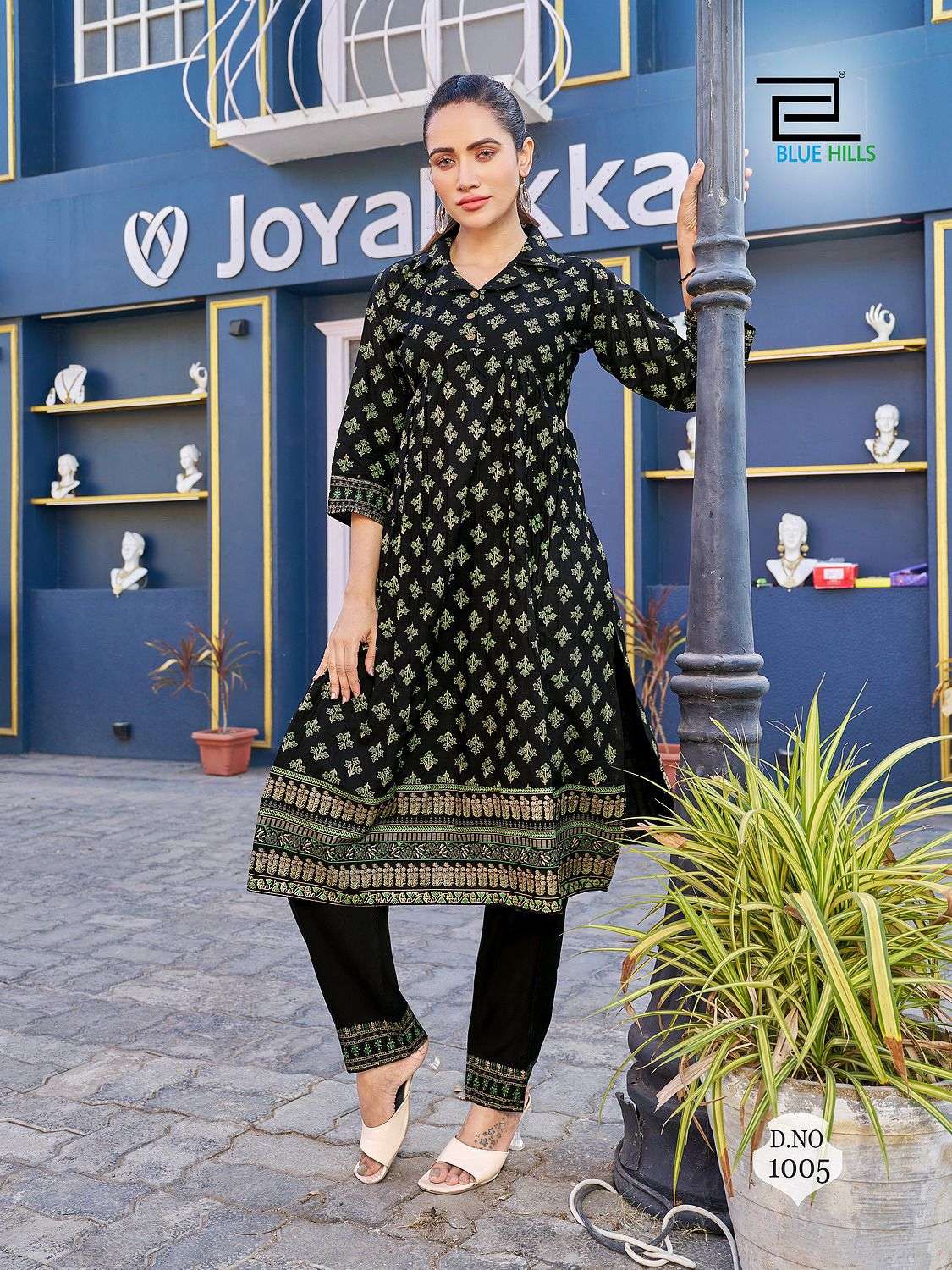 BLUE HILLS  Cassata ALIA Cut  Kurti Wholesale catalog