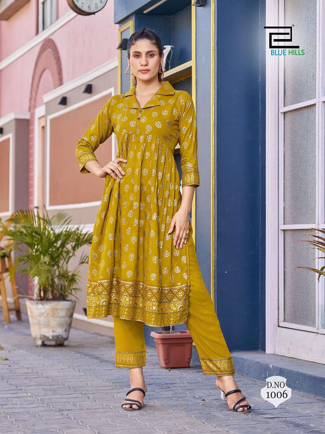 BLUE HILLS  Cassata ALIA Cut  Kurti Wholesale catalog