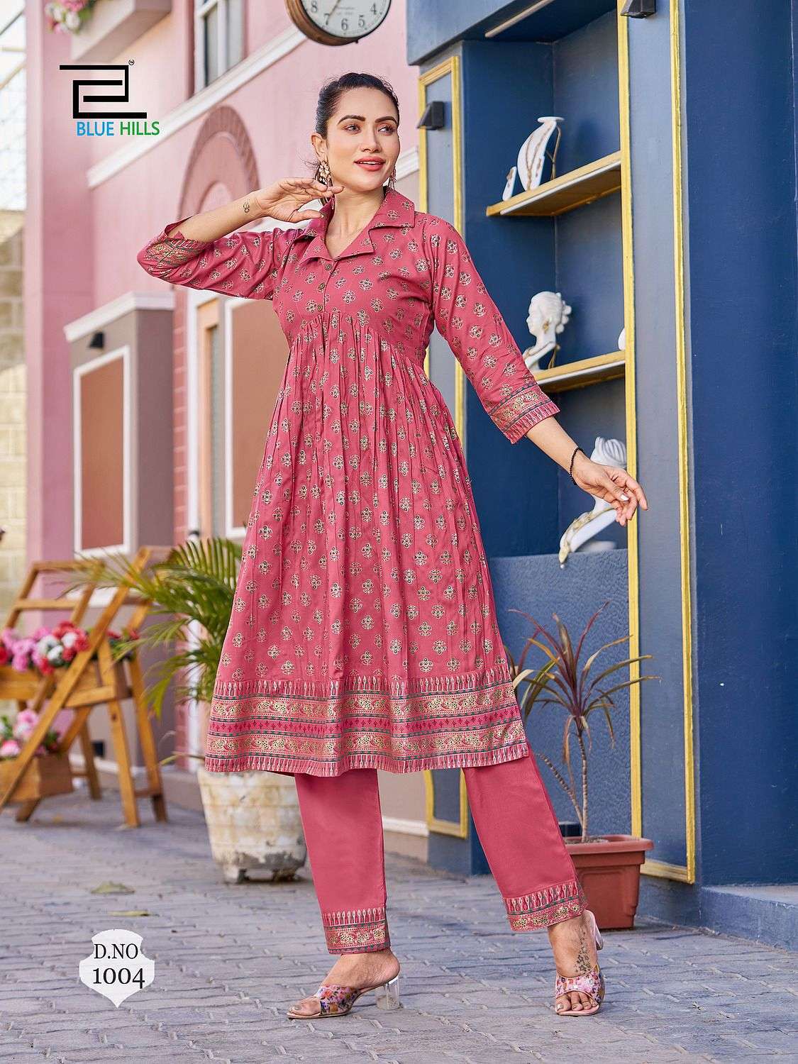 BLUE HILLS  Cassata ALIA Cut  Kurti Wholesale catalog