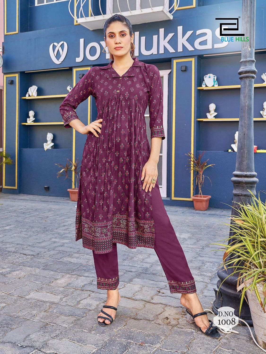 BLUE HILLS  Cassata ALIA Cut  Kurti Wholesale catalog