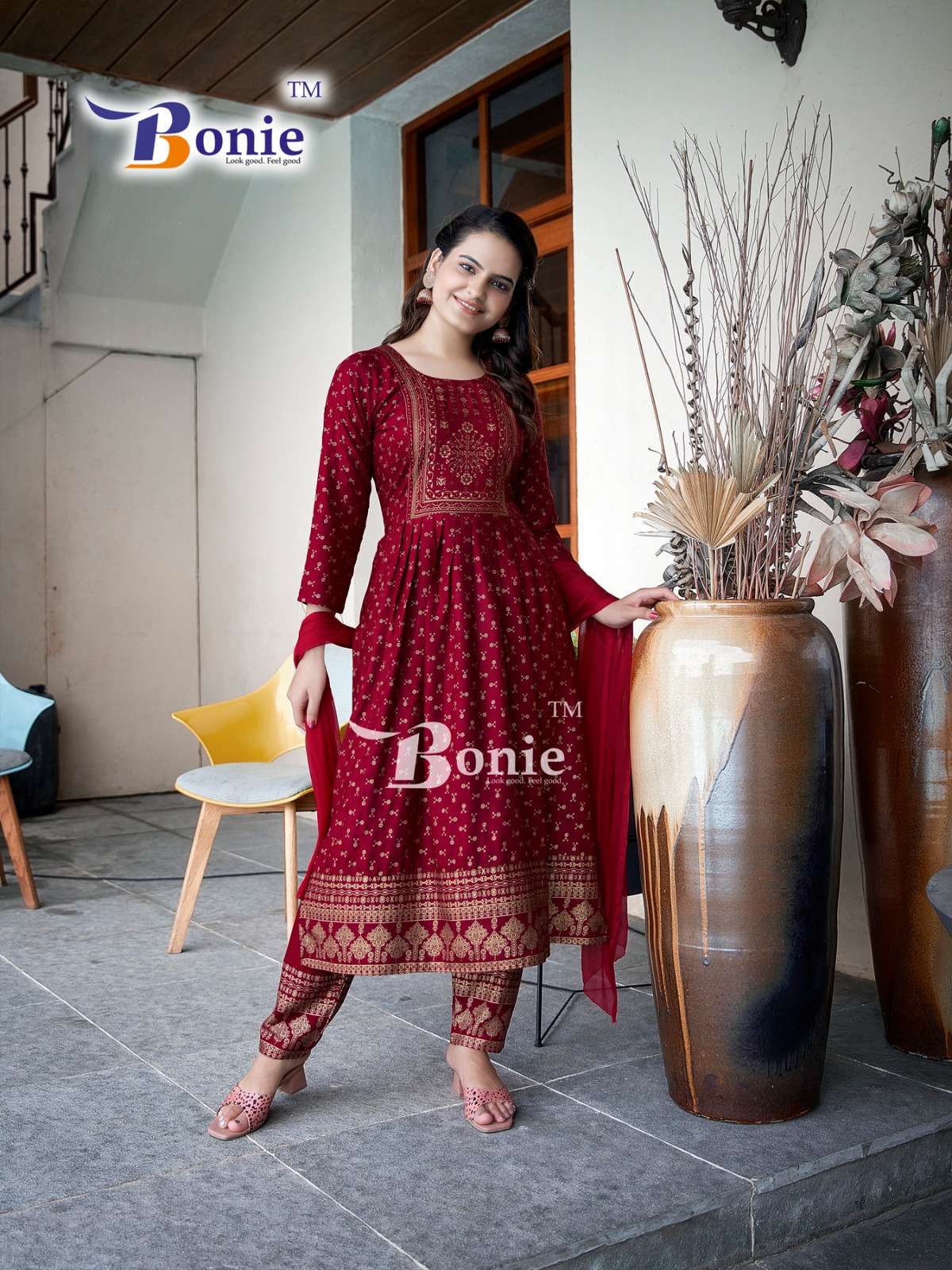 BONIE VASUDHA 4 Kurti Wholesale catalog