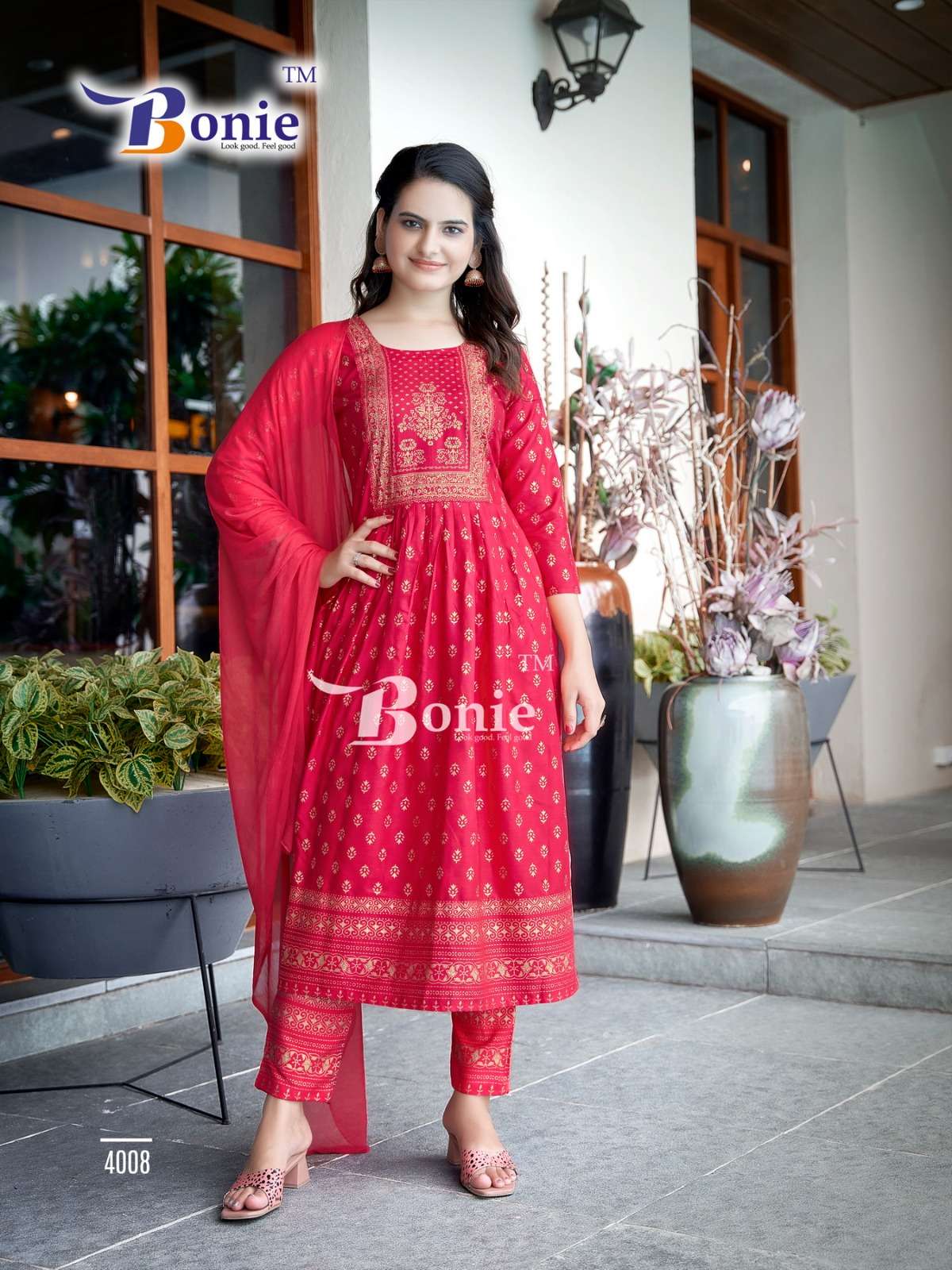 BONIE VASUDHA 4 Kurti Wholesale catalog