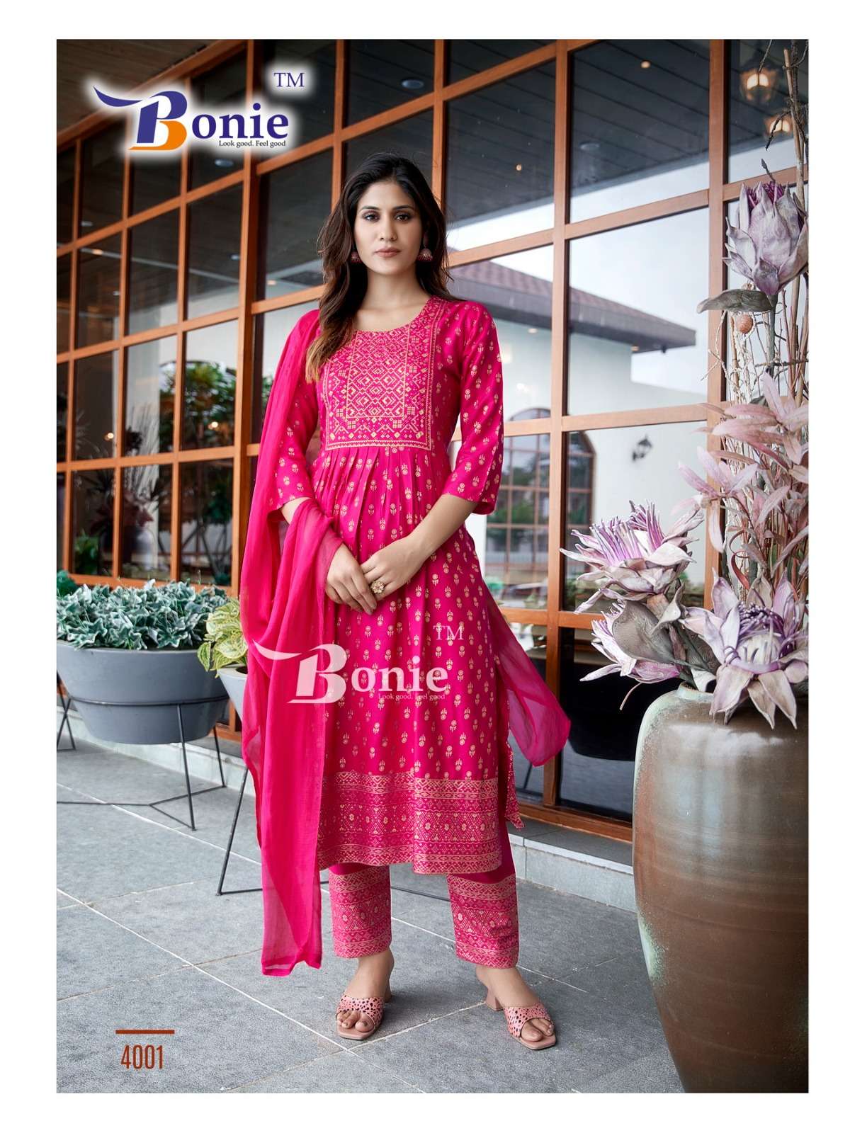 BONIE VASUDHA 4 Kurti Wholesale catalog
