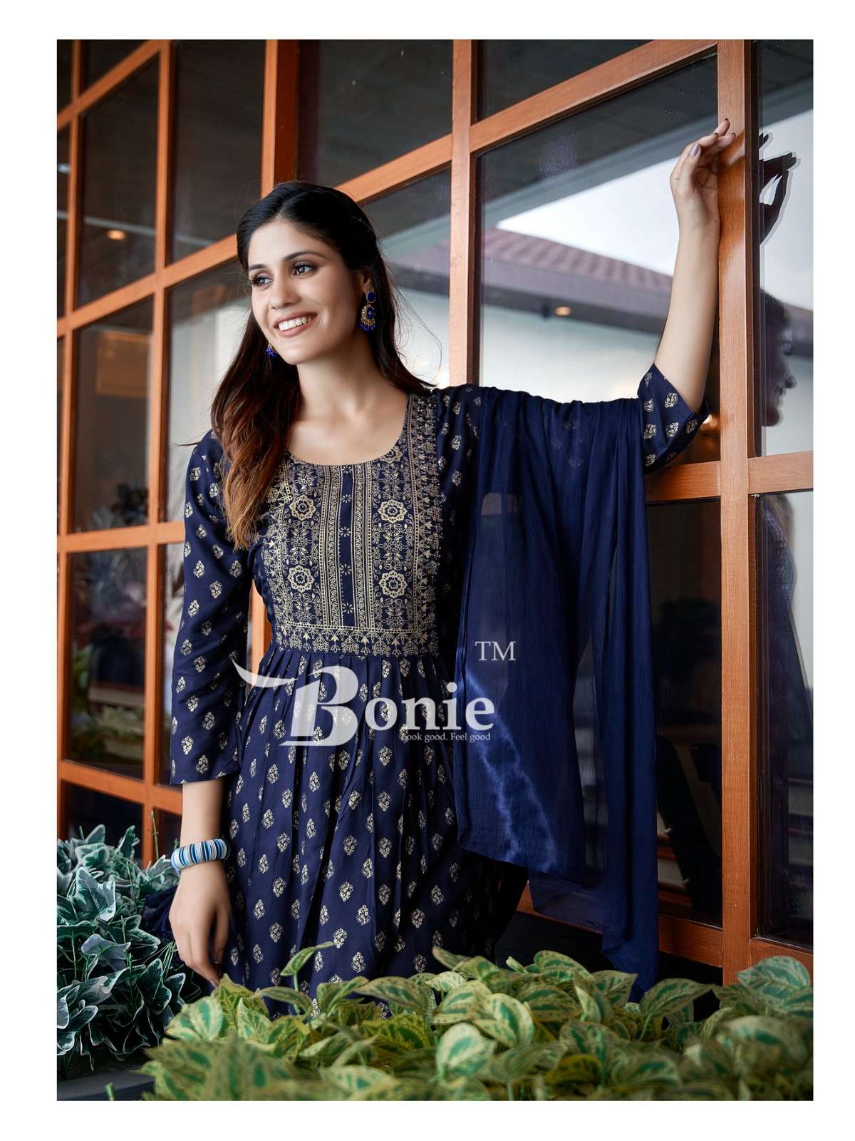 BONIE VASUDHA 4 Kurti Wholesale catalog