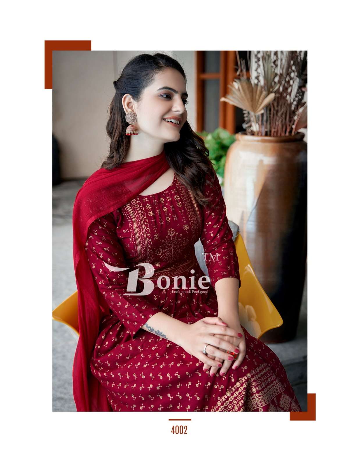 BONIE VASUDHA 4 Kurti Wholesale catalog