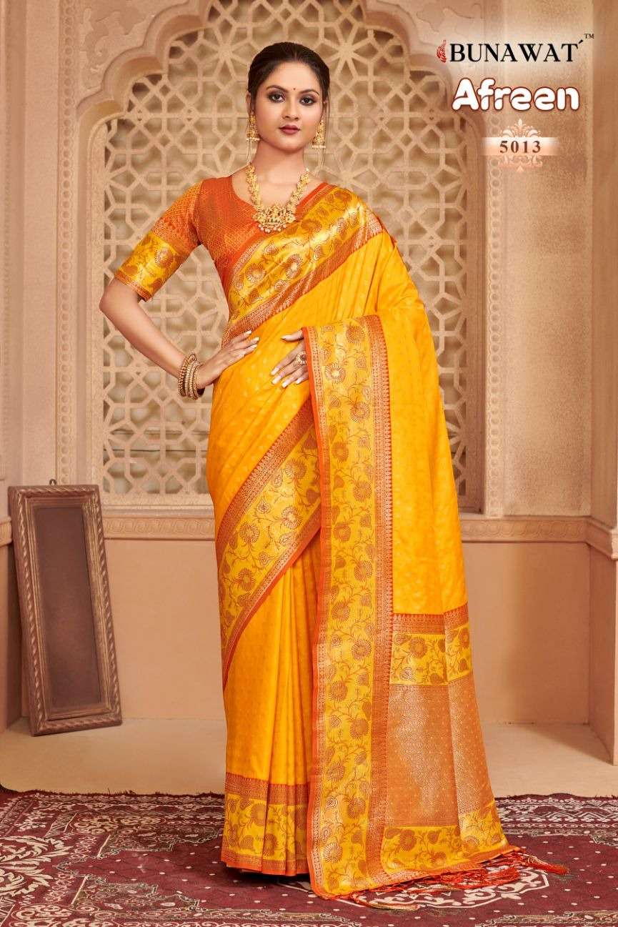 BUNAWAT AFREEN Banarasi Silk Saree Wholesale catalog