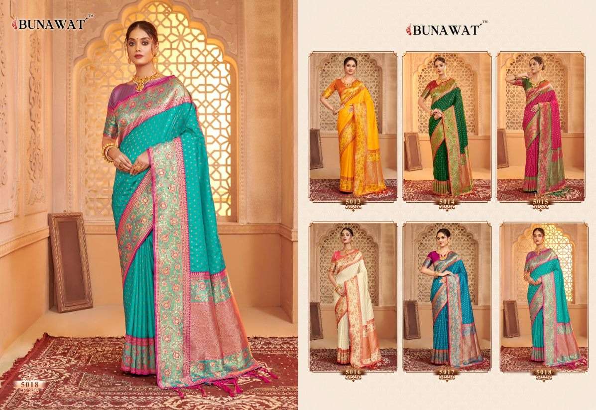 BUNAWAT AFREEN Banarasi Silk Saree Wholesale catalog