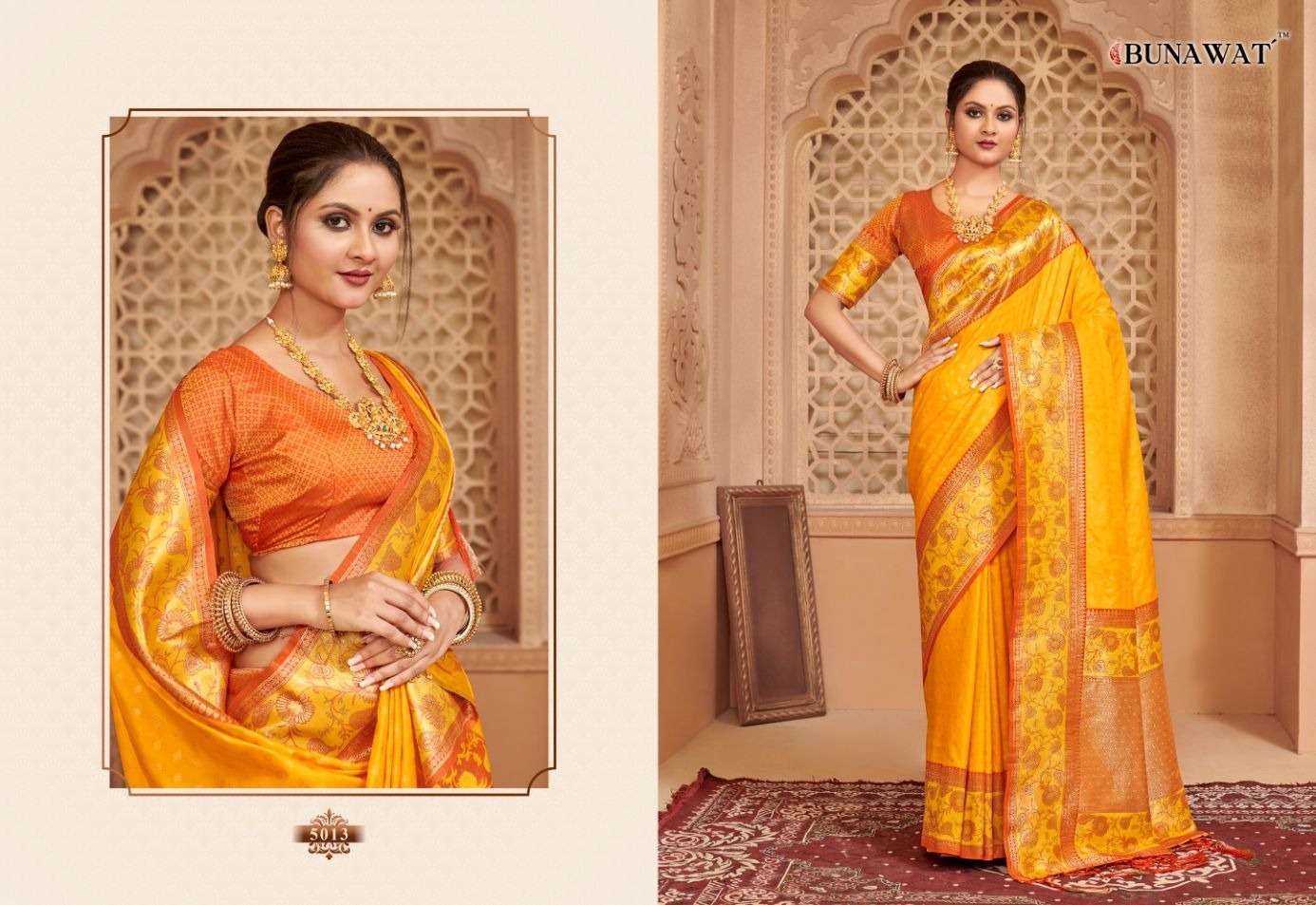 BUNAWAT AFREEN Banarasi Silk Saree Wholesale catalog