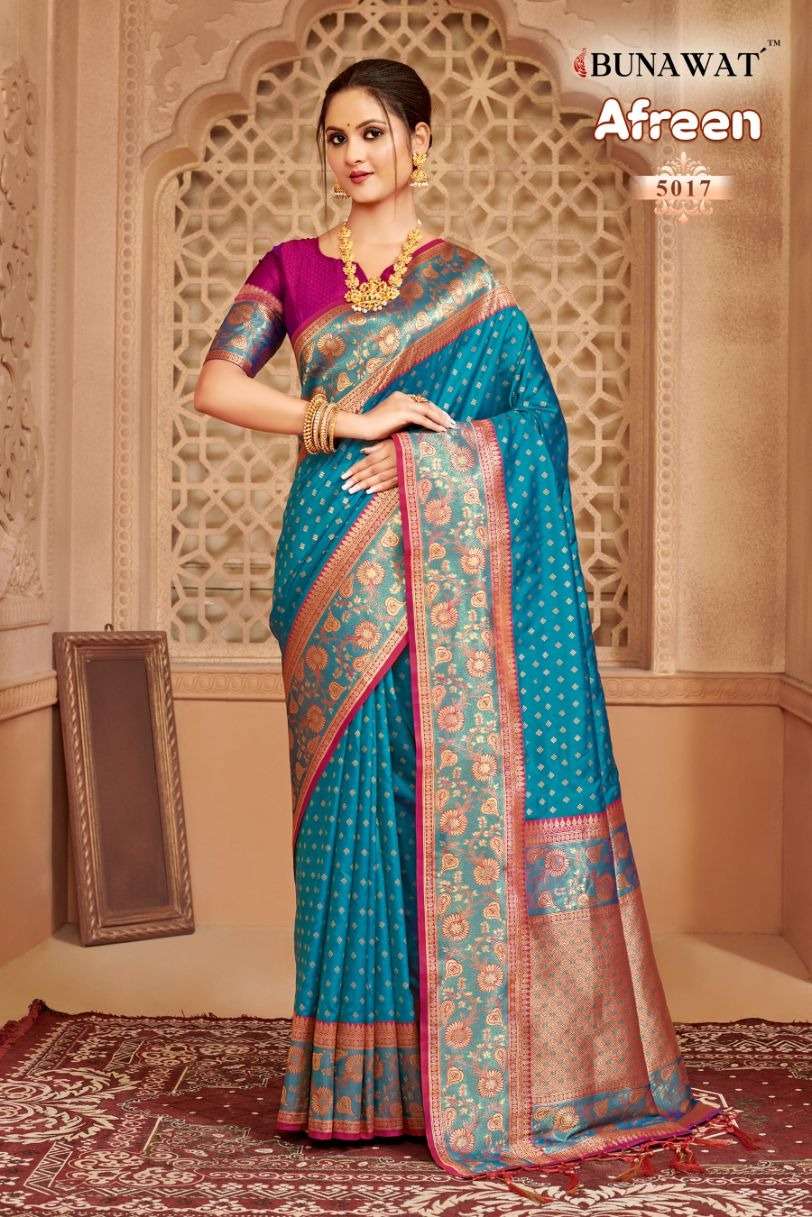 BUNAWAT AFREEN Banarasi Silk Saree Wholesale catalog