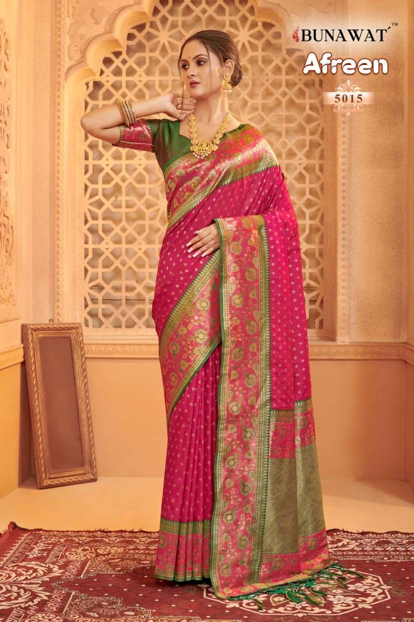 BUNAWAT AFREEN Banarasi Silk Saree Wholesale catalog