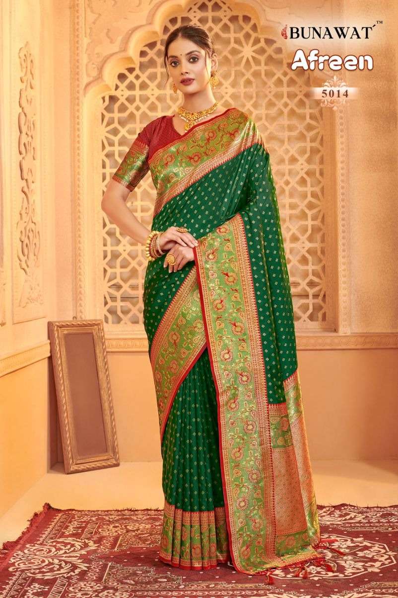 BUNAWAT AFREEN Banarasi Silk Saree Wholesale catalog