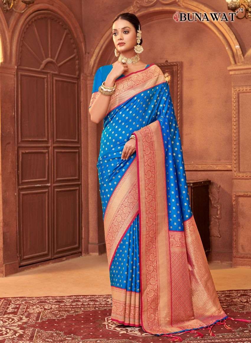 BUNAWAT ASOPALAV Banarasi Silk Saree Wholesale catalog