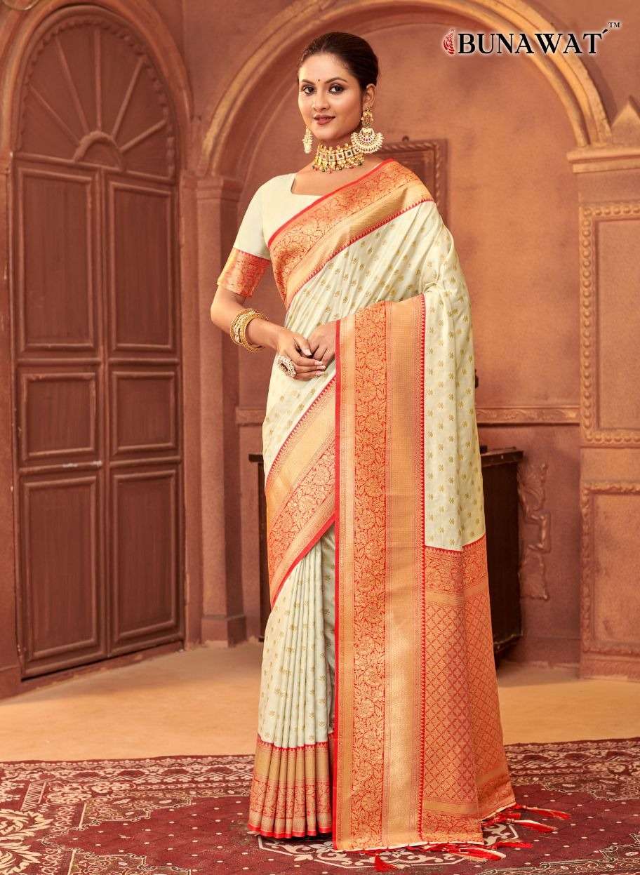 BUNAWAT ASOPALAV Banarasi Silk Saree Wholesale catalog
