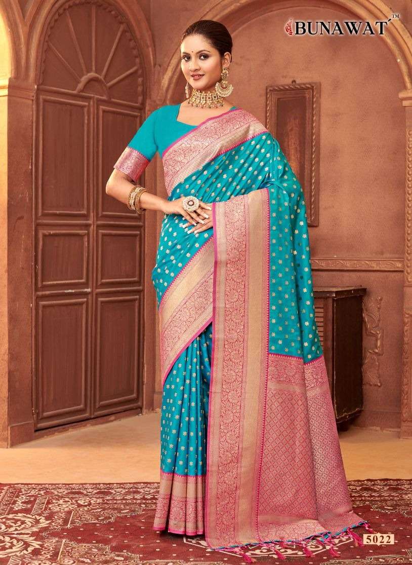 BUNAWAT ASOPALAV Banarasi Silk Saree Wholesale catalog