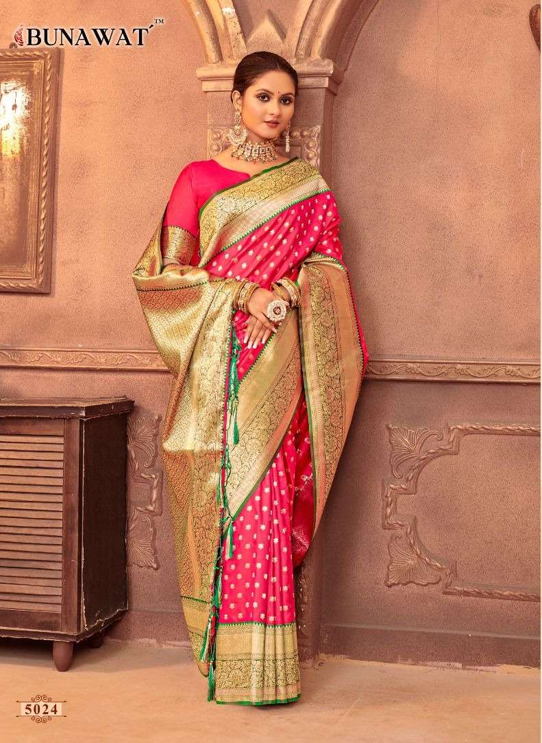 BUNAWAT ASOPALAV Banarasi Silk Saree Wholesale catalog