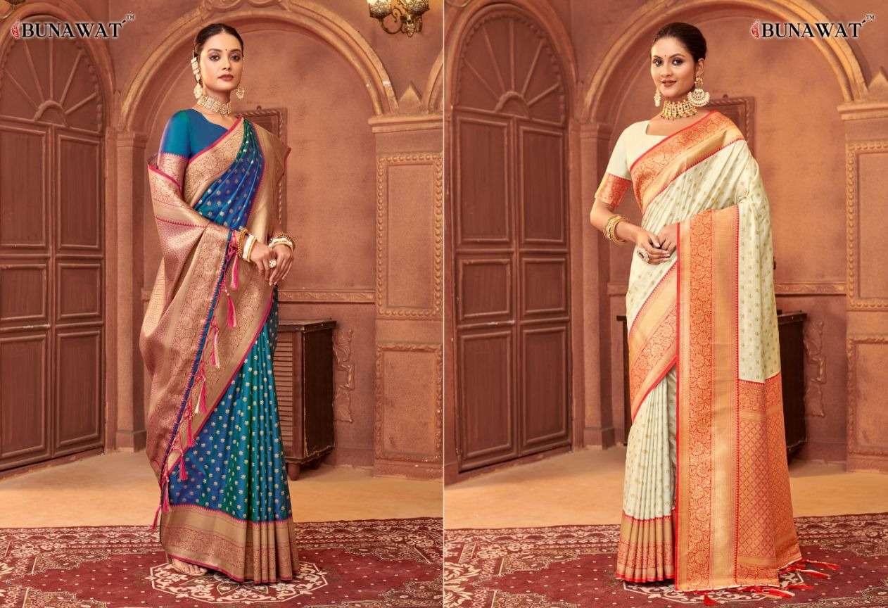 BUNAWAT ASOPALAV Banarasi Silk Saree Wholesale catalog