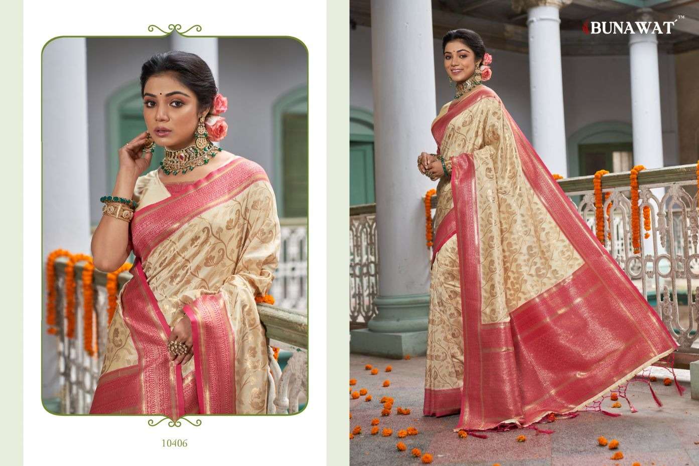 BUNAWAT MAN MOHINI Banarasi Silk Saree Wholesale catalog
