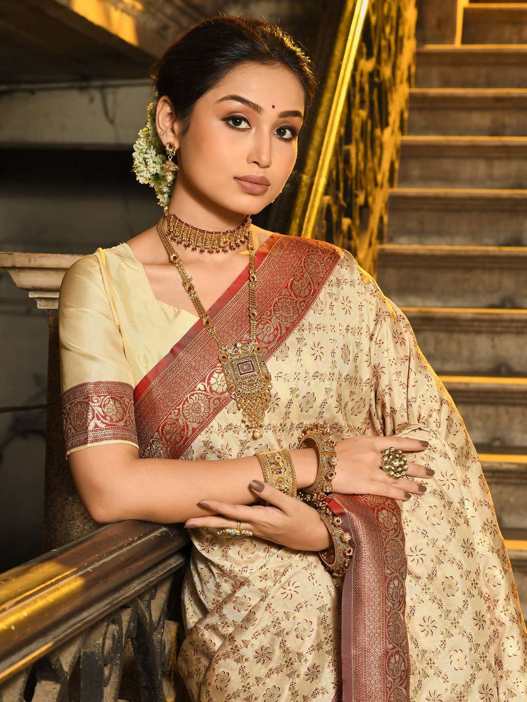BUNAWAT MINAKARI SILK Banarasi Silk Saree Wholesale catalog